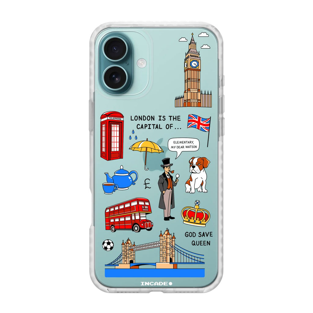 Чохол для iPhone 16 LONDON - INCADE