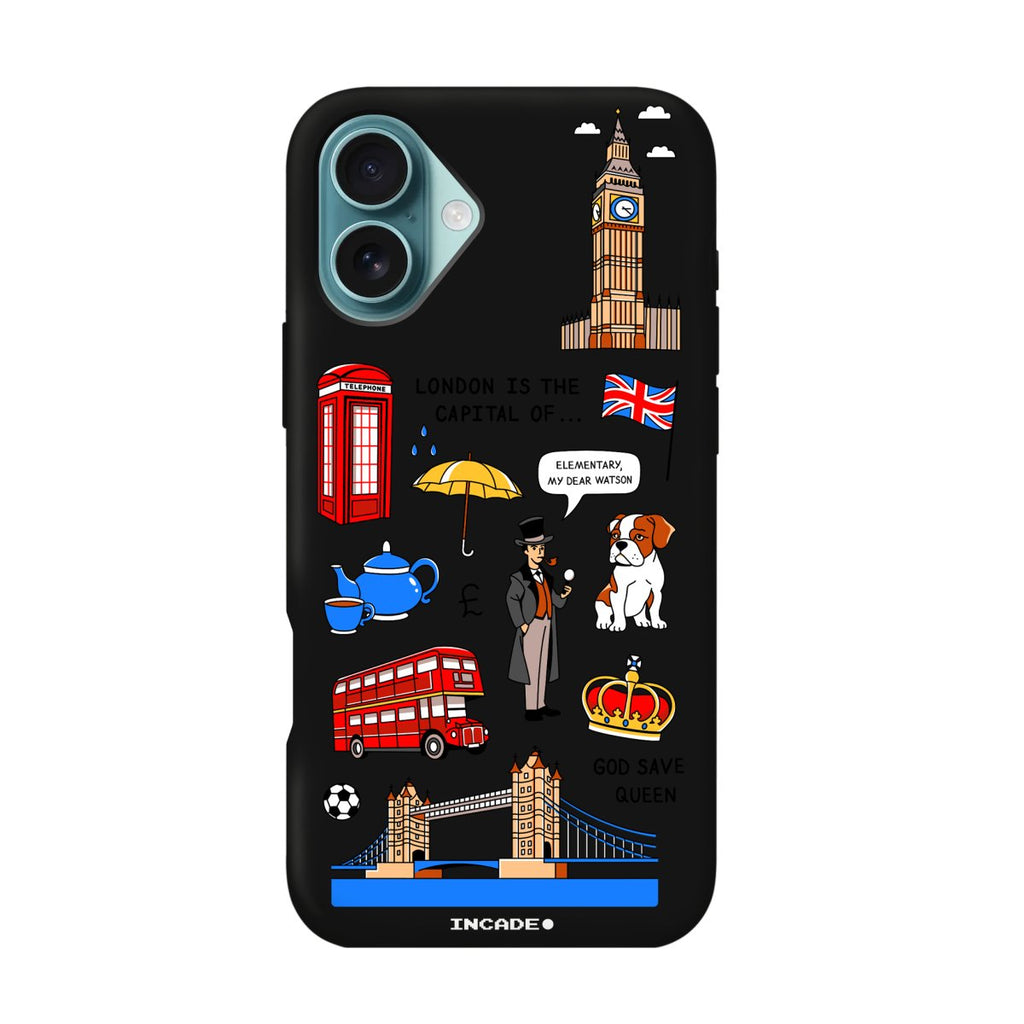 Чохол для iPhone 16 LONDON - INCADE