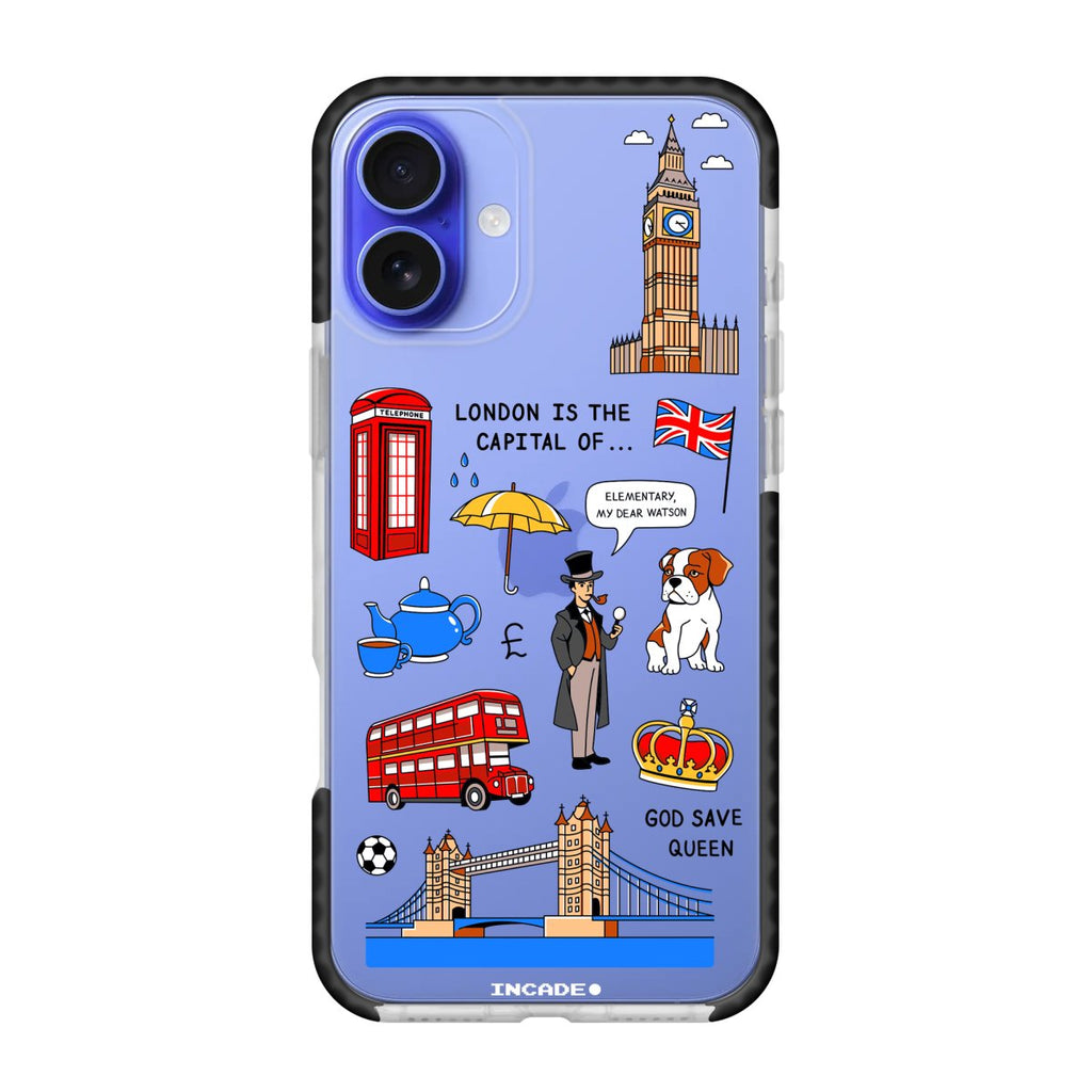 Чохол для iPhone 16 LONDON - INCADE