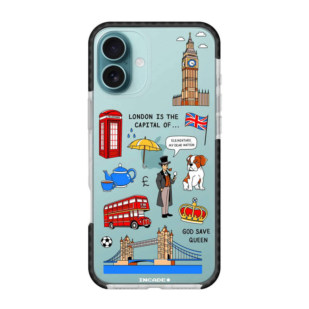 Чохол для iPhone 16 LONDON - INCADE