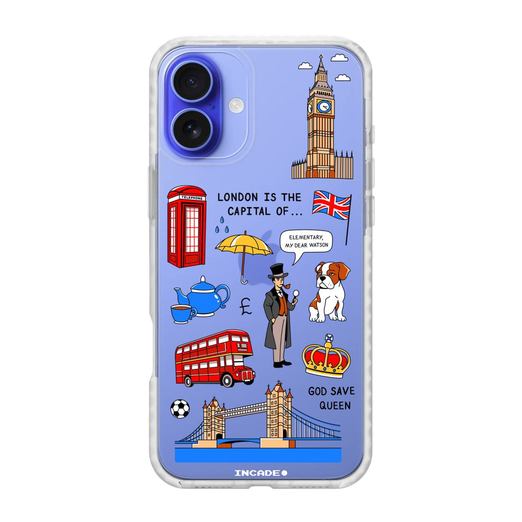 Чохол для iPhone 16 LONDON - INCADE