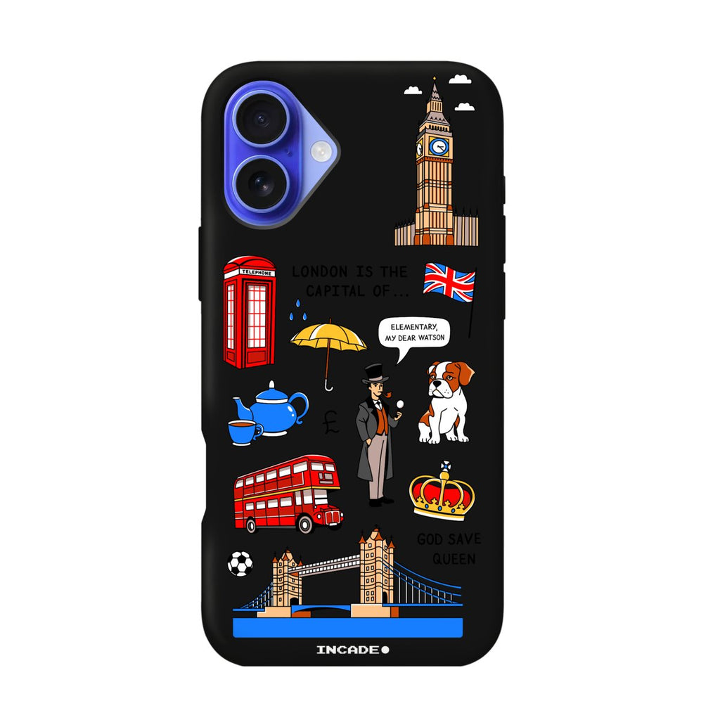 Чохол для iPhone 16 LONDON - INCADE