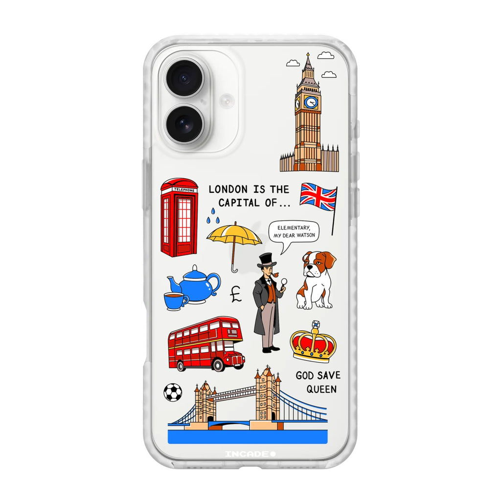 Чохол для iPhone 16 LONDON - INCADE