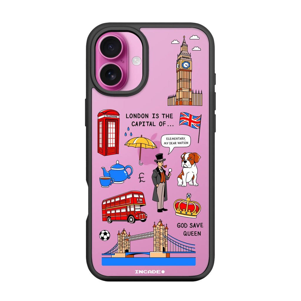 Чохол для iPhone 16 LONDON - INCADE