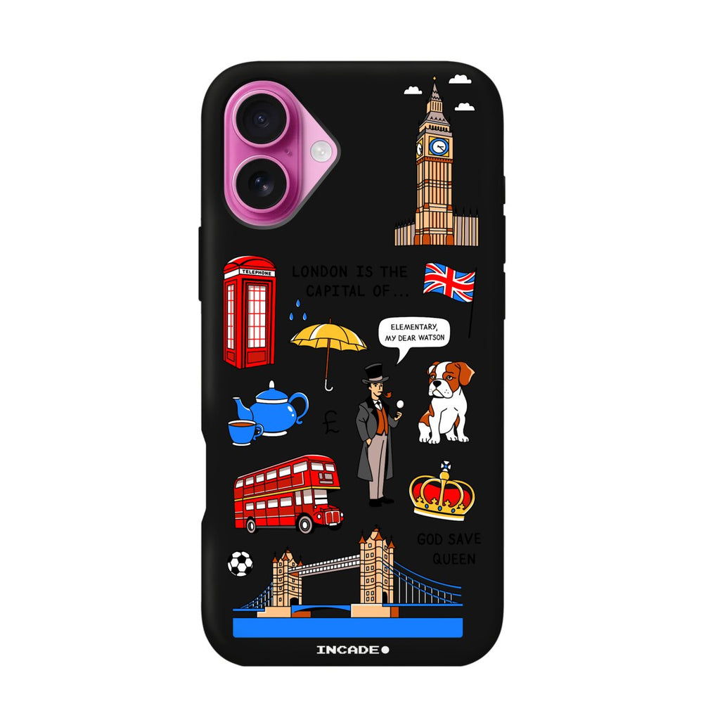 Чохол для iPhone 16 LONDON - INCADE