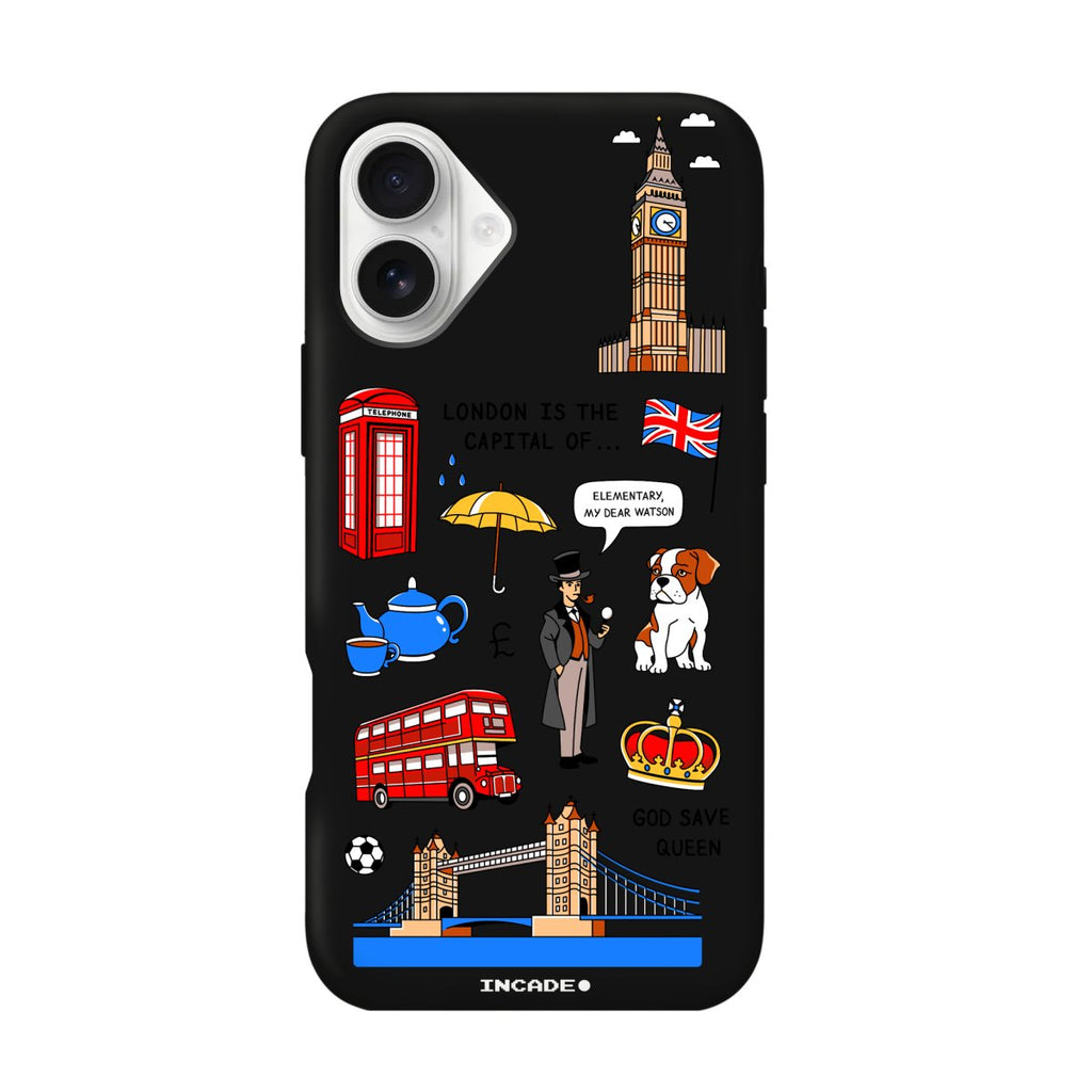 Чохол для iPhone 16 LONDON - INCADE