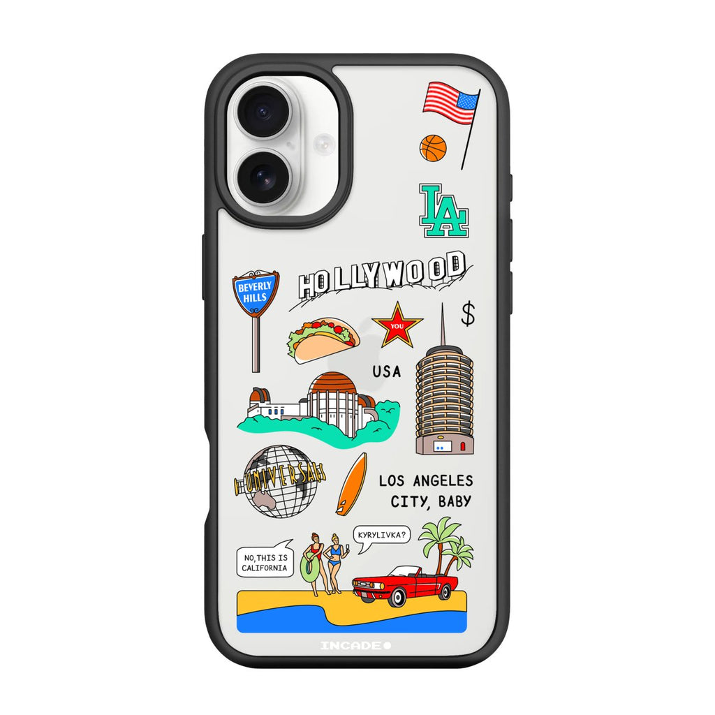 Чохол для iPhone 16 LOS ANGELES - INCADE