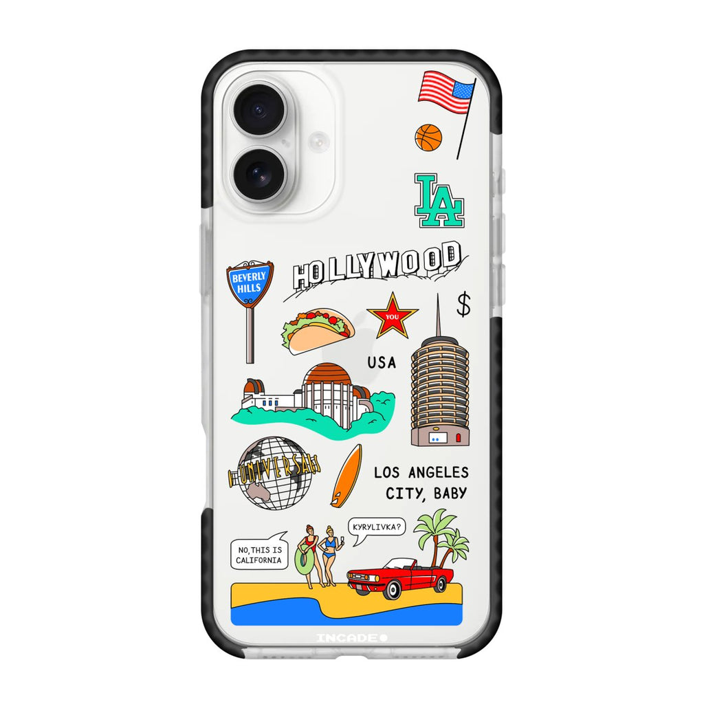 Чохол для iPhone 16 LOS ANGELES - INCADE