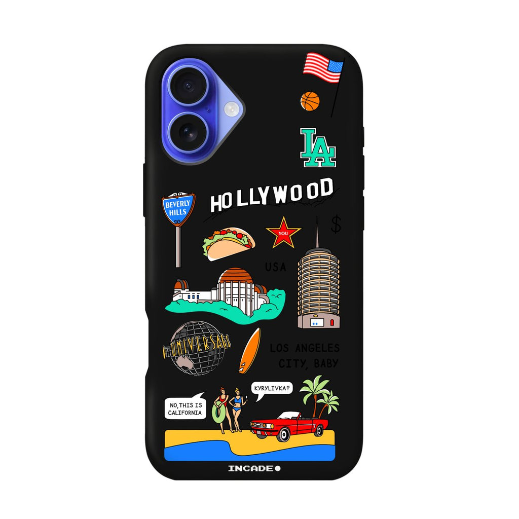 Чохол для iPhone 16 LOS ANGELES - INCADE