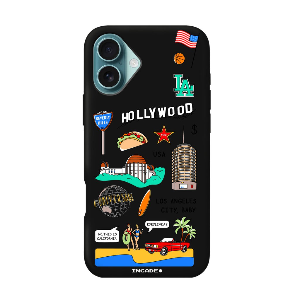 Чохол для iPhone 16 LOS ANGELES - INCADE