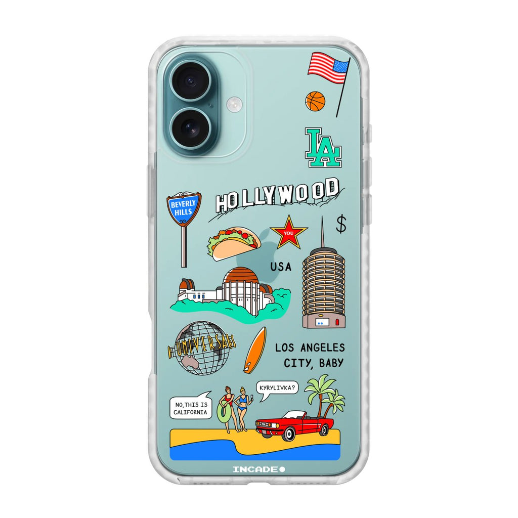 Чохол для iPhone 16 LOS ANGELES - INCADE