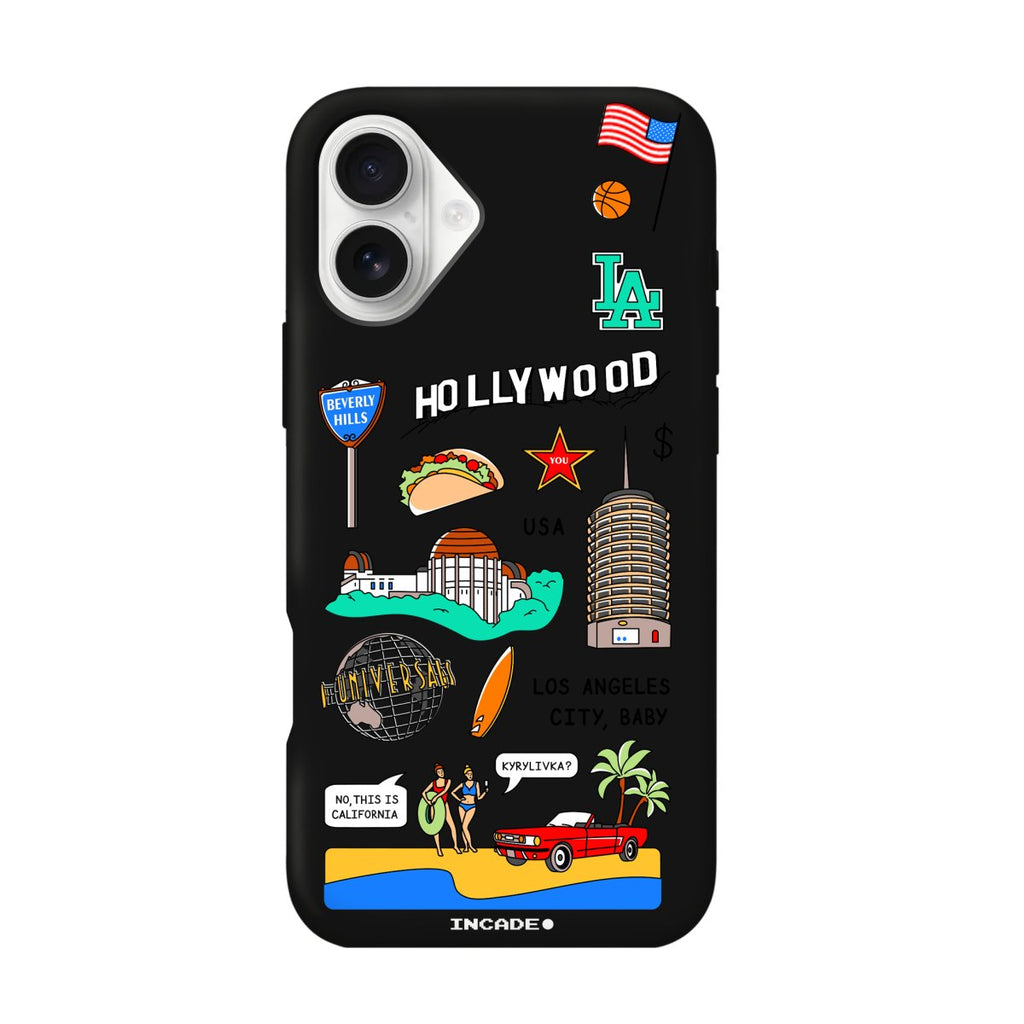 Чохол для iPhone 16 LOS ANGELES - INCADE
