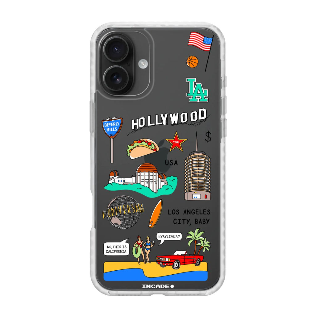 Чохол для iPhone 16 LOS ANGELES - INCADE