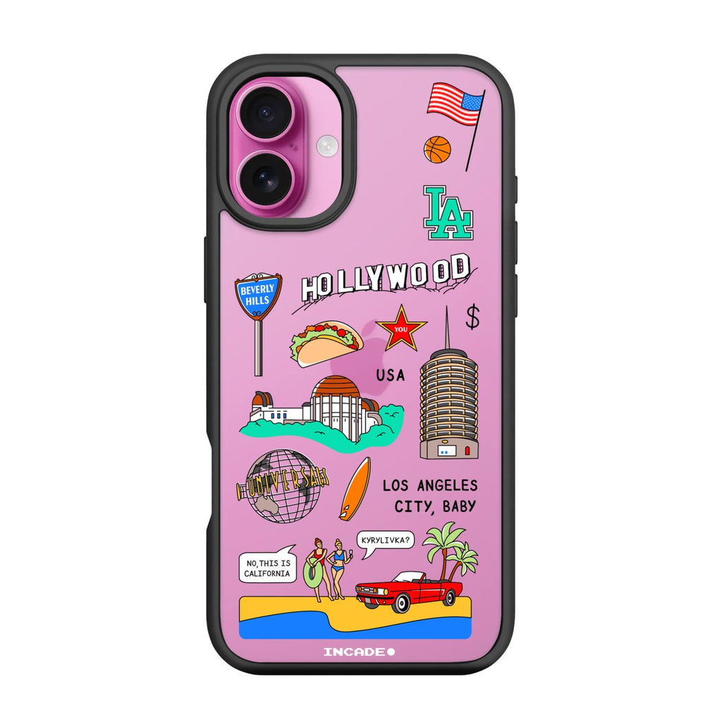 Чохол для iPhone 16 LOS ANGELES - INCADE