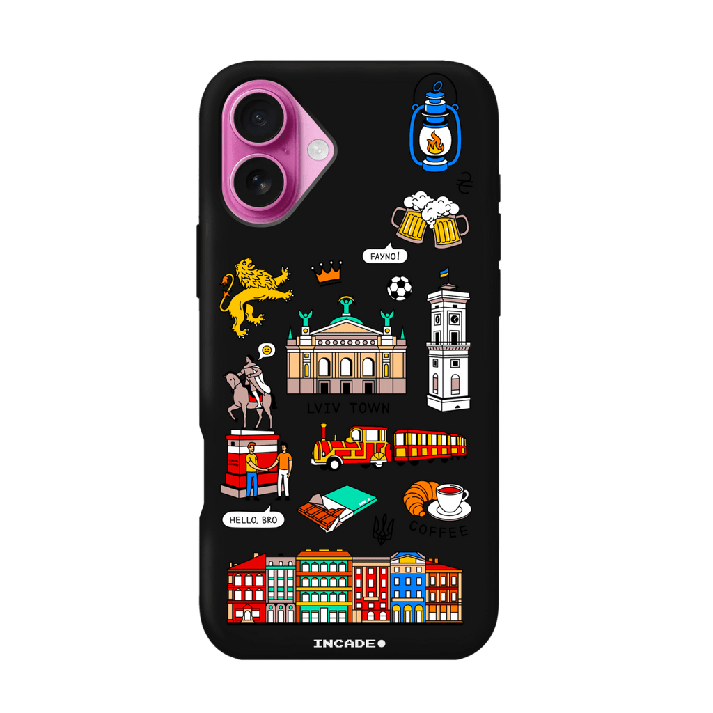 Чохол для iPhone 16 LVIV - INCADE