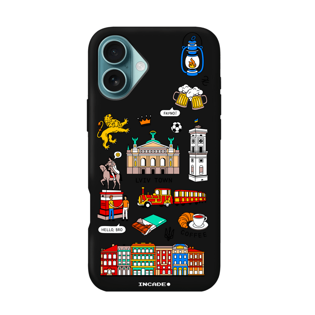 Чохол для iPhone 16 LVIV - INCADE