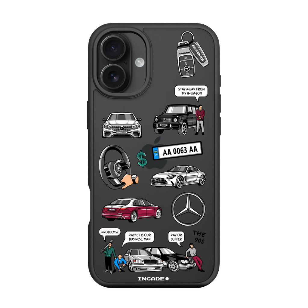 Чохол для iPhone 16 MERCEDES - INCADE
