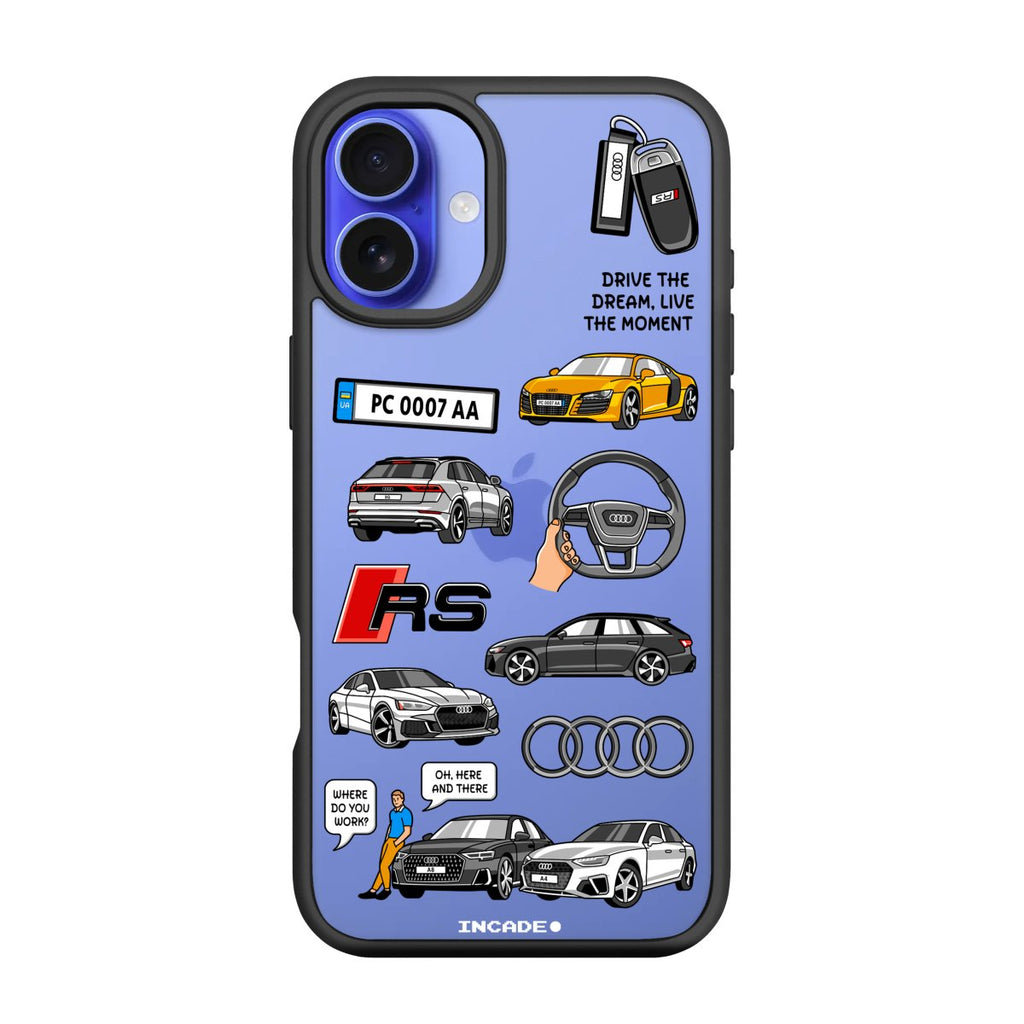 Чохол для iPhone 16 Plus AUDI - INCADE