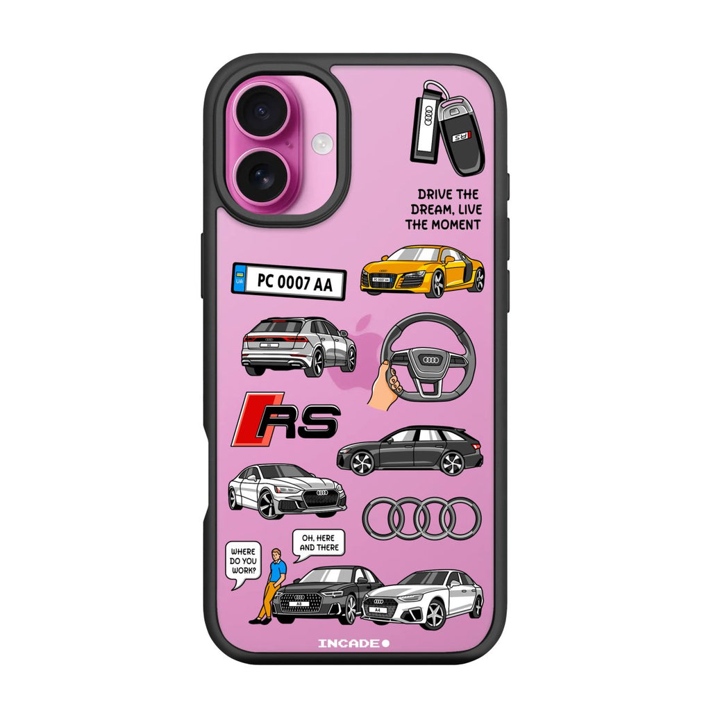 Чохол для iPhone 16 Plus AUDI - INCADE