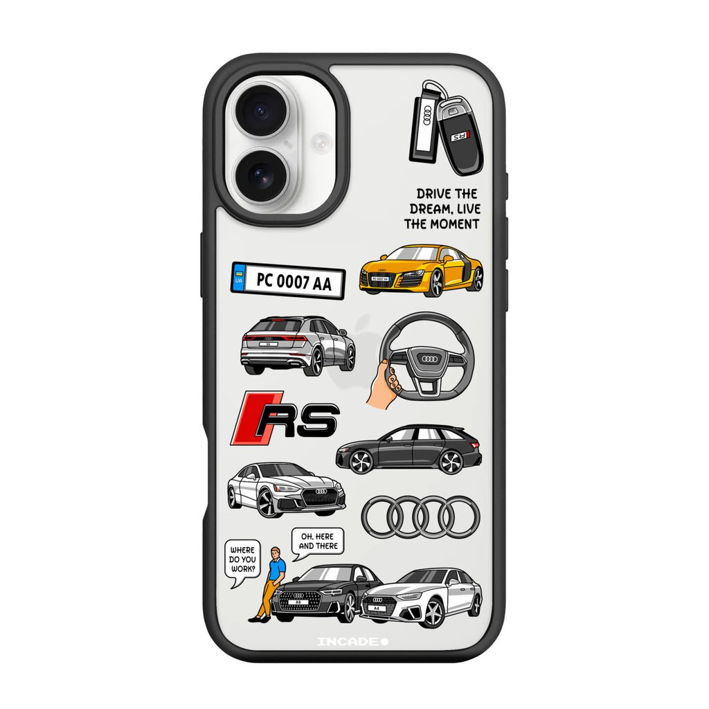 Чохол для iPhone 16 Plus AUDI - INCADE