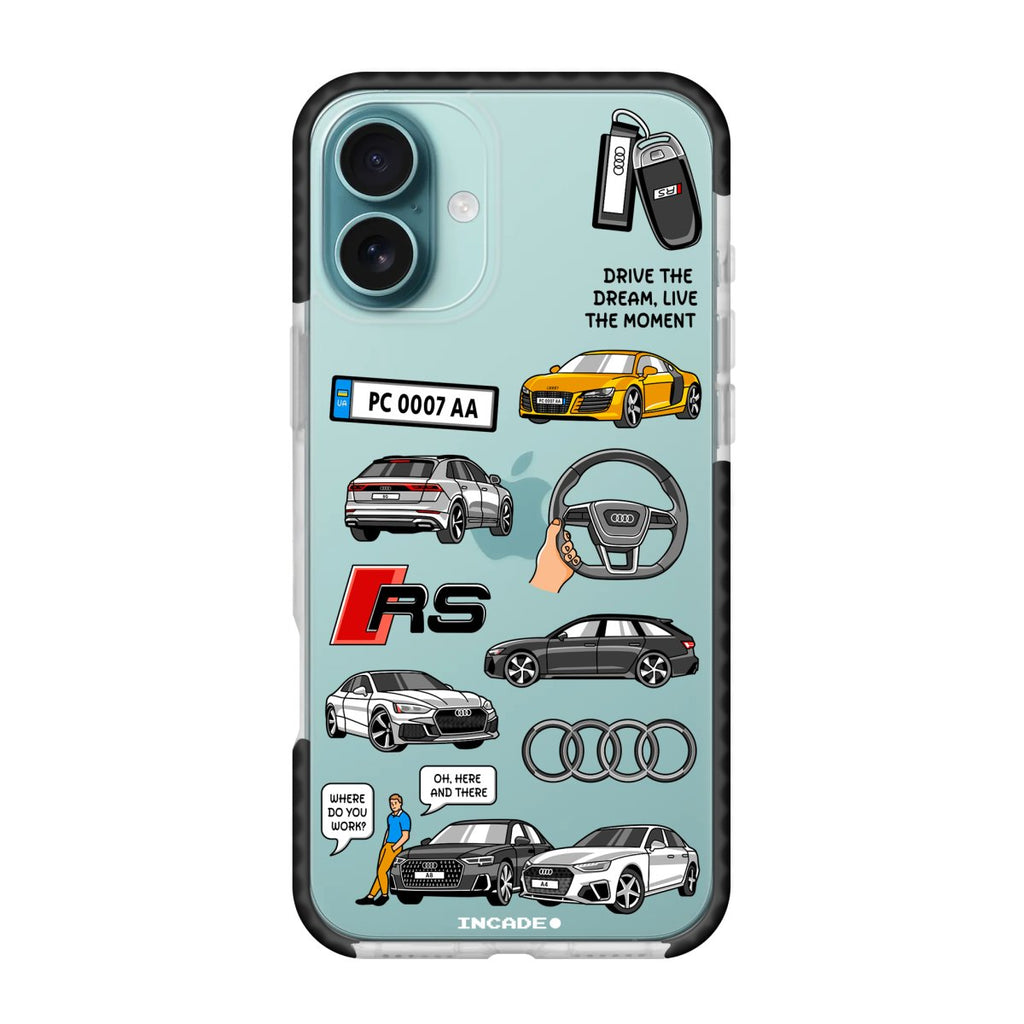 Чохол для iPhone 16 Plus AUDI - INCADE