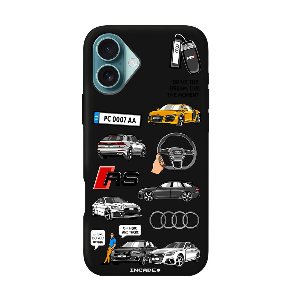 Чохол для iPhone 16 Plus AUDI - INCADE
