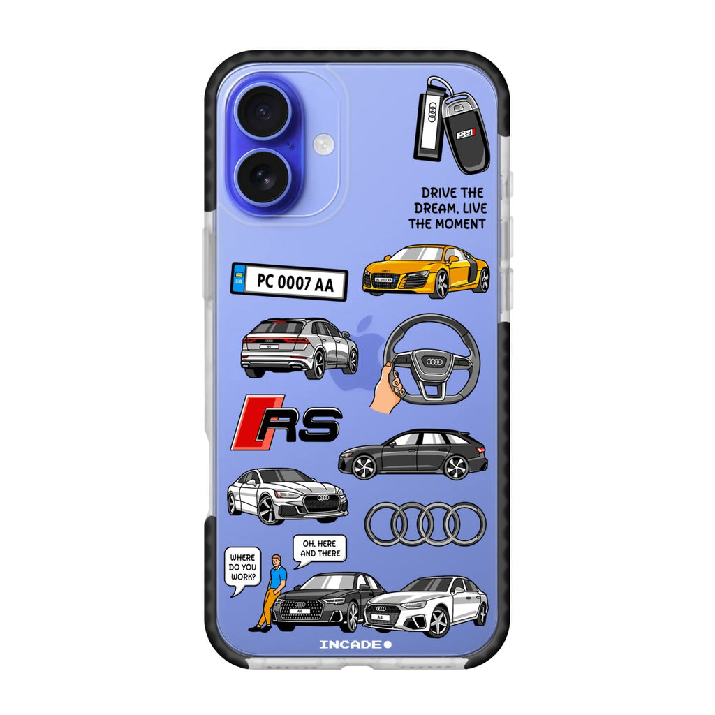 Чохол для iPhone 16 Plus AUDI - INCADE