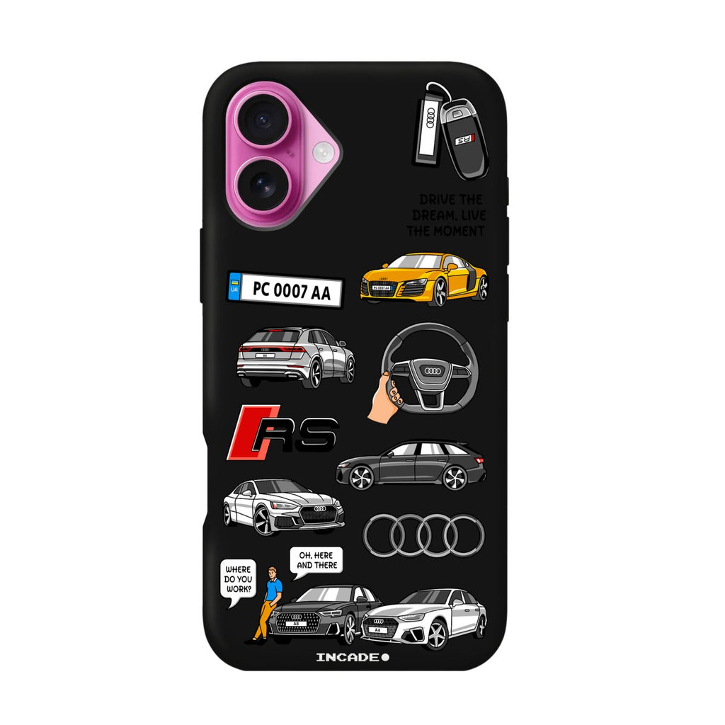 Чохол для iPhone 16 Plus AUDI - INCADE