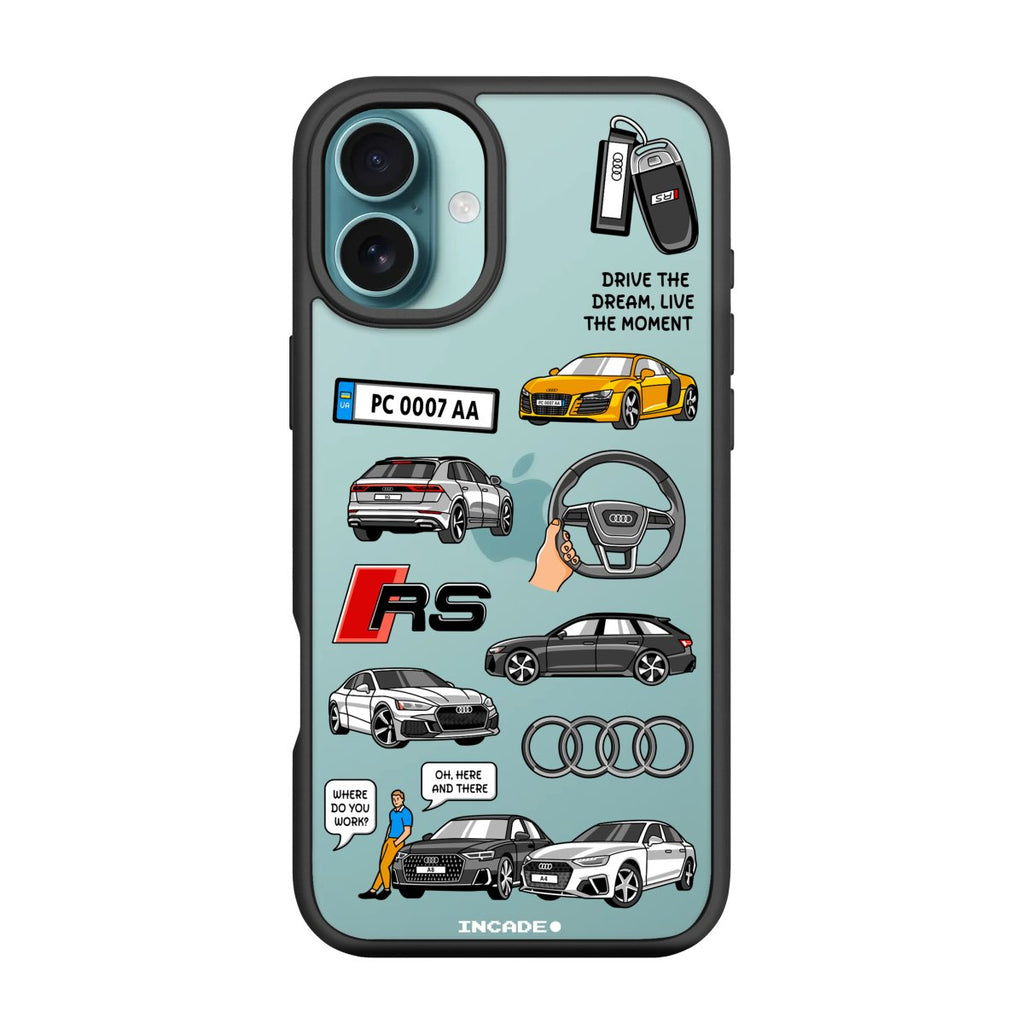 Чохол для iPhone 16 Plus AUDI - INCADE
