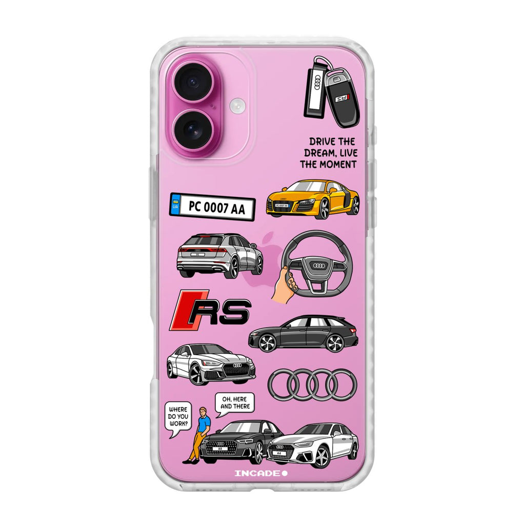 Чохол для iPhone 16 Plus AUDI - INCADE