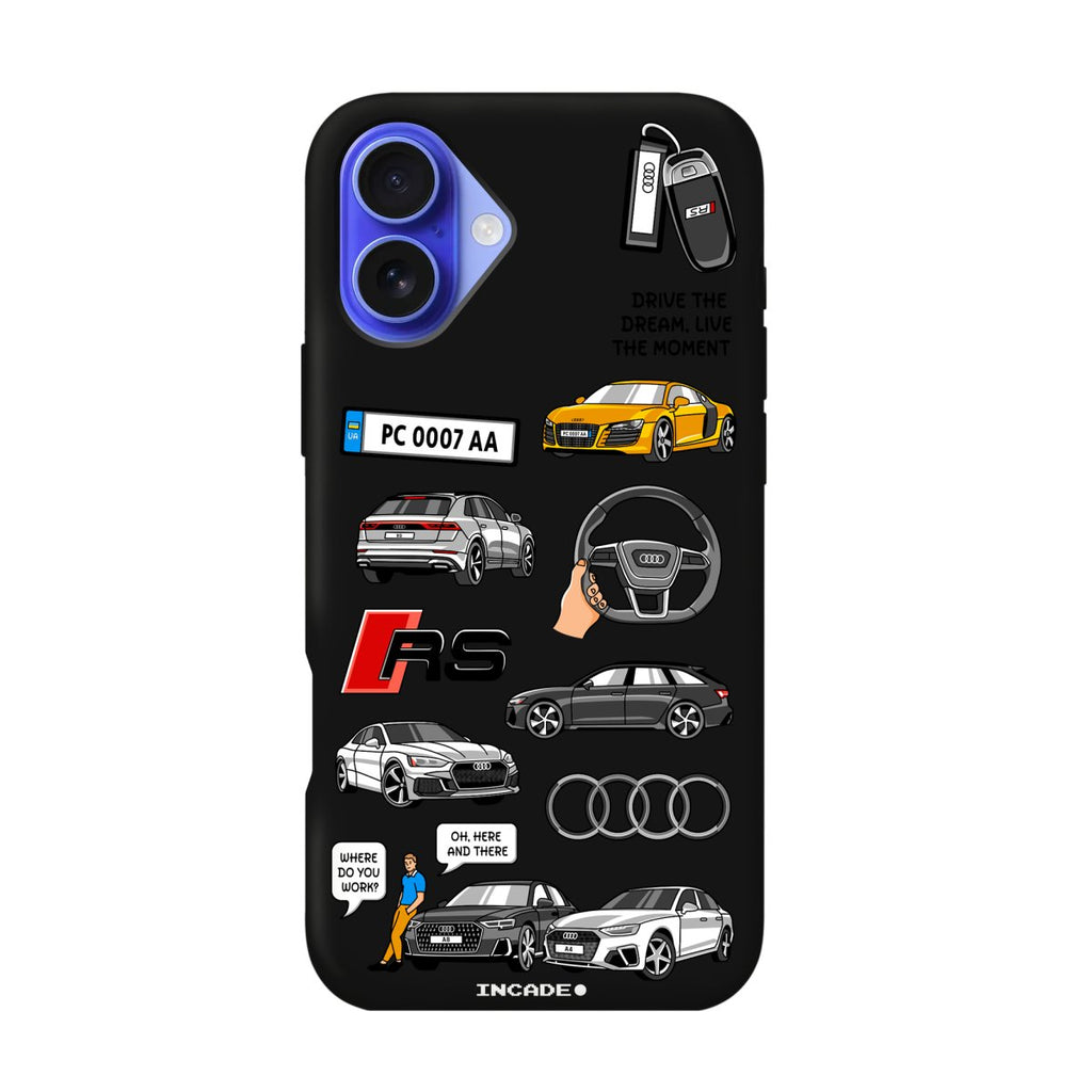 Чохол для iPhone 16 Plus AUDI - INCADE