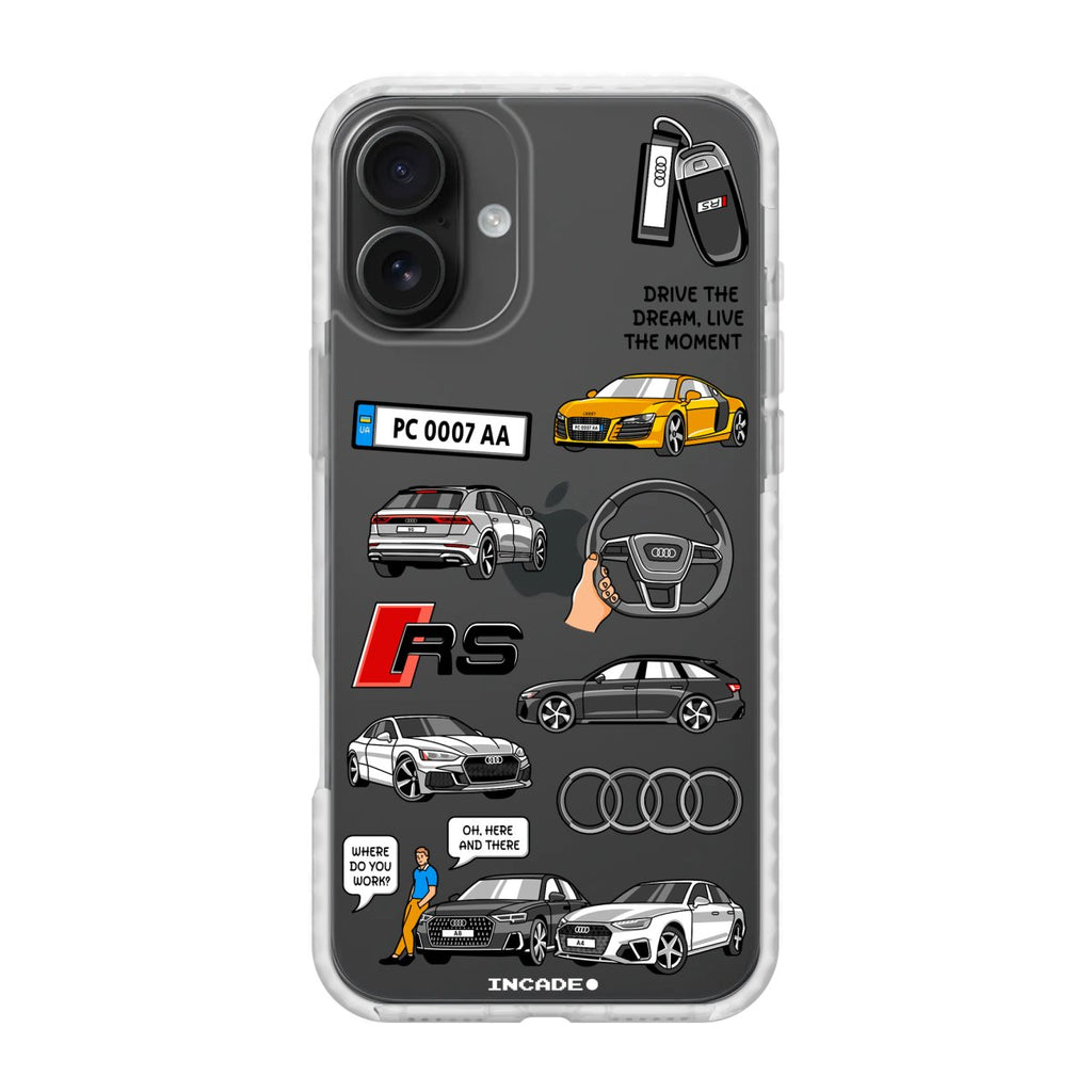 Чохол для iPhone 16 Plus AUDI - INCADE