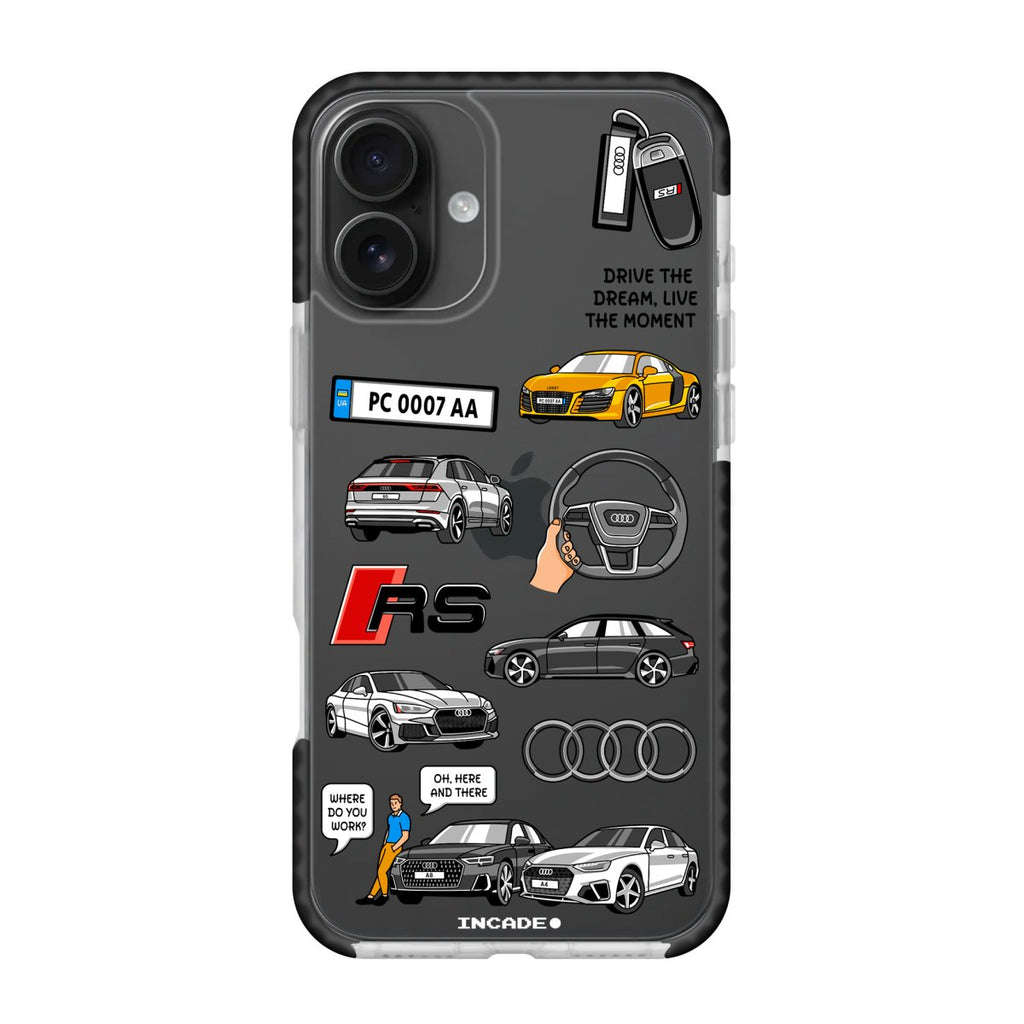 Чохол для iPhone 16 Plus AUDI - INCADE