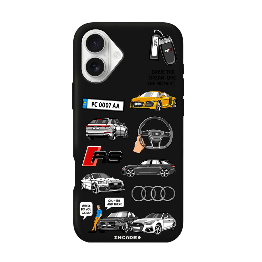 Чохол для iPhone 16 Plus AUDI - INCADE