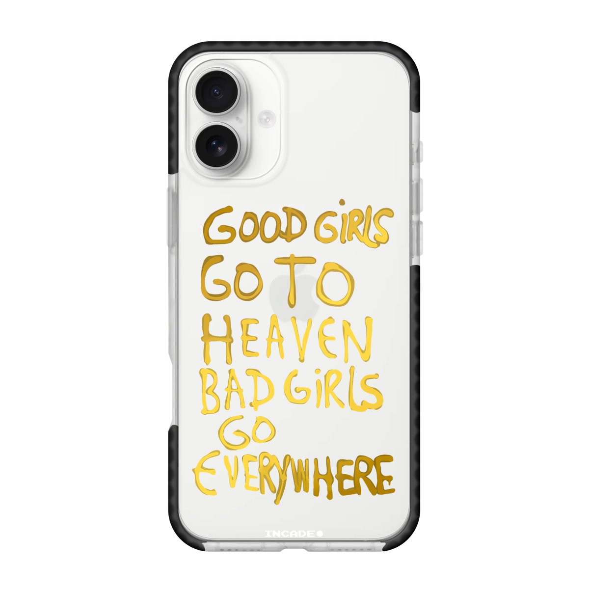 Чохол для iPhone 16 Plus bad girl gold - INCADE