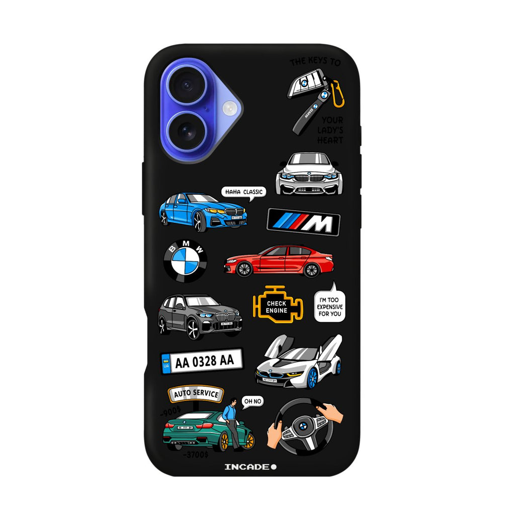 Чохол для iPhone 16 Plus BMW - INCADE