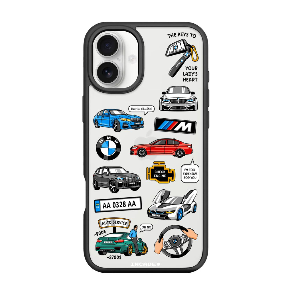 Чохол для iPhone 16 Plus BMW - INCADE
