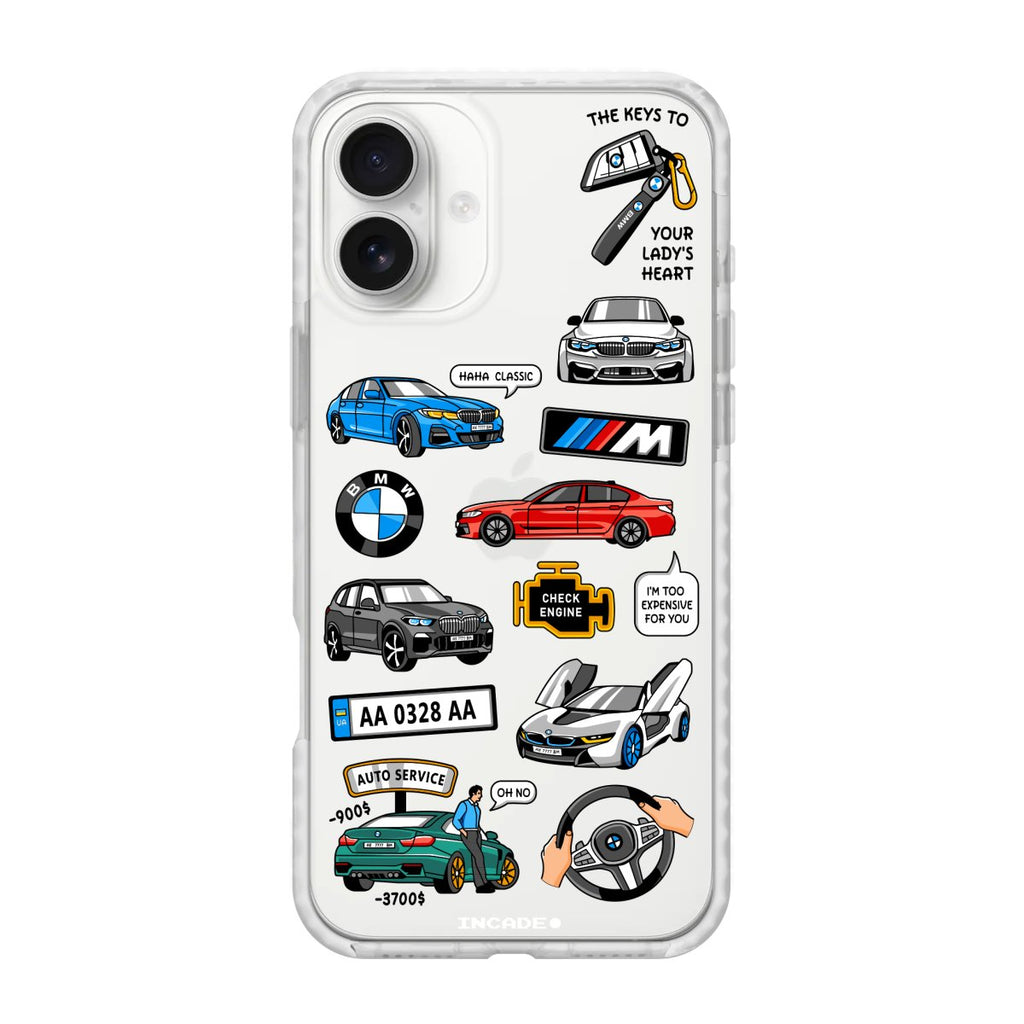 Чохол для iPhone 16 Plus BMW - INCADE