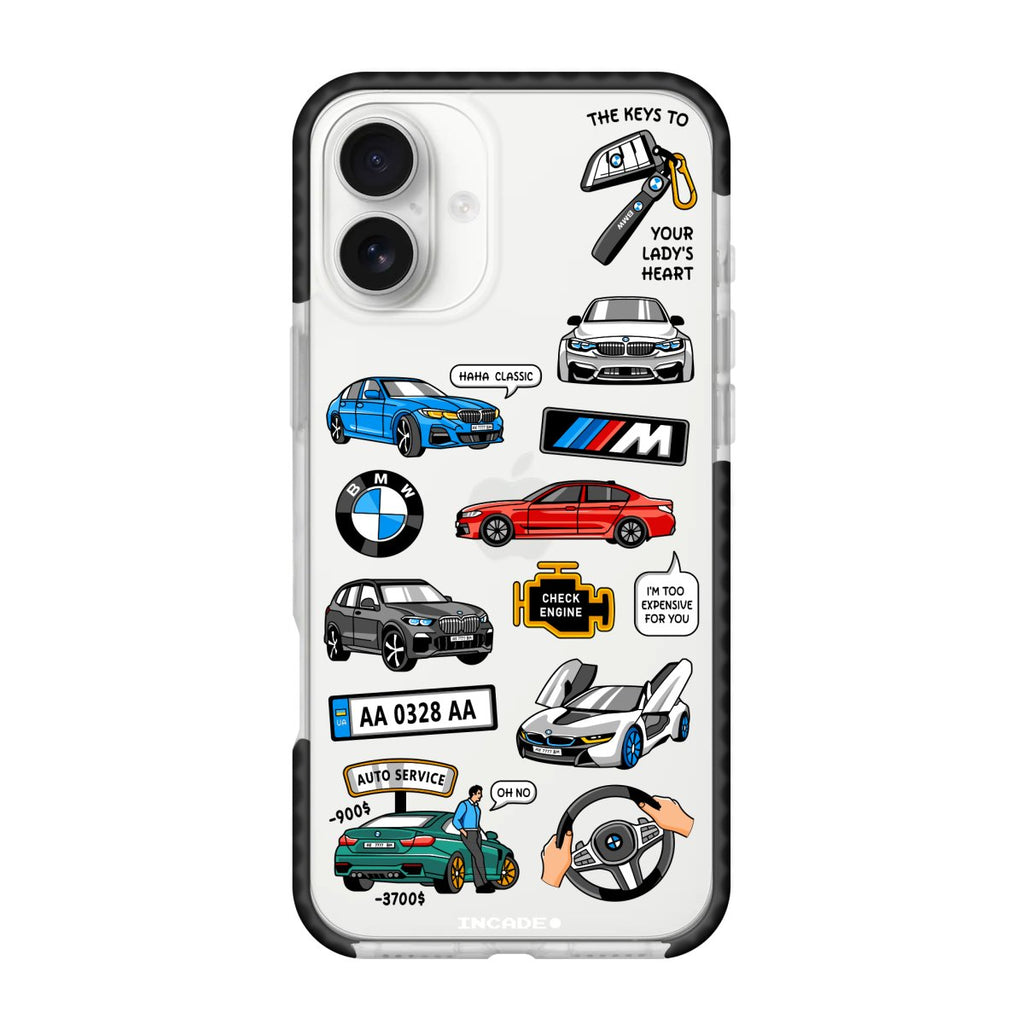 Чохол для iPhone 16 Plus BMW - INCADE