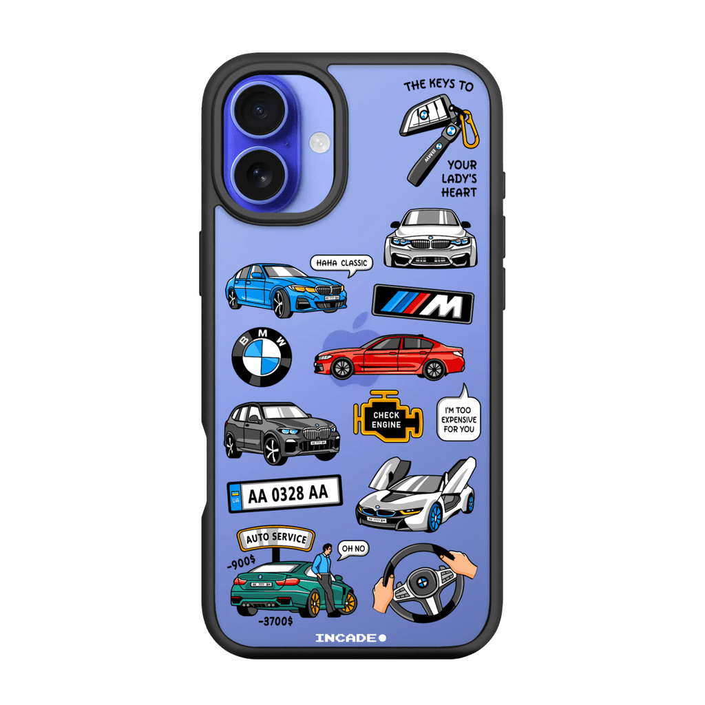 Чохол для iPhone 16 Plus BMW - INCADE