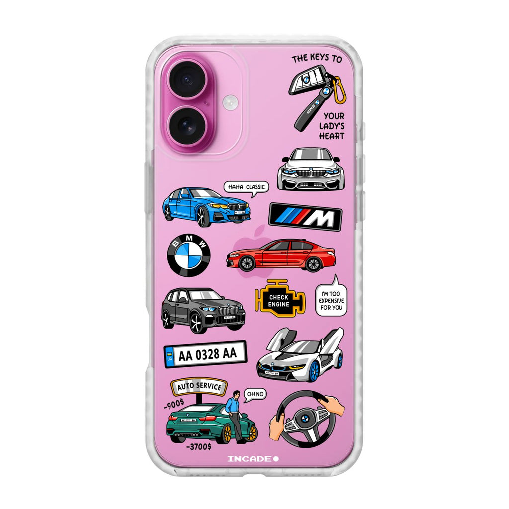 Чохол для iPhone 16 Plus BMW - INCADE