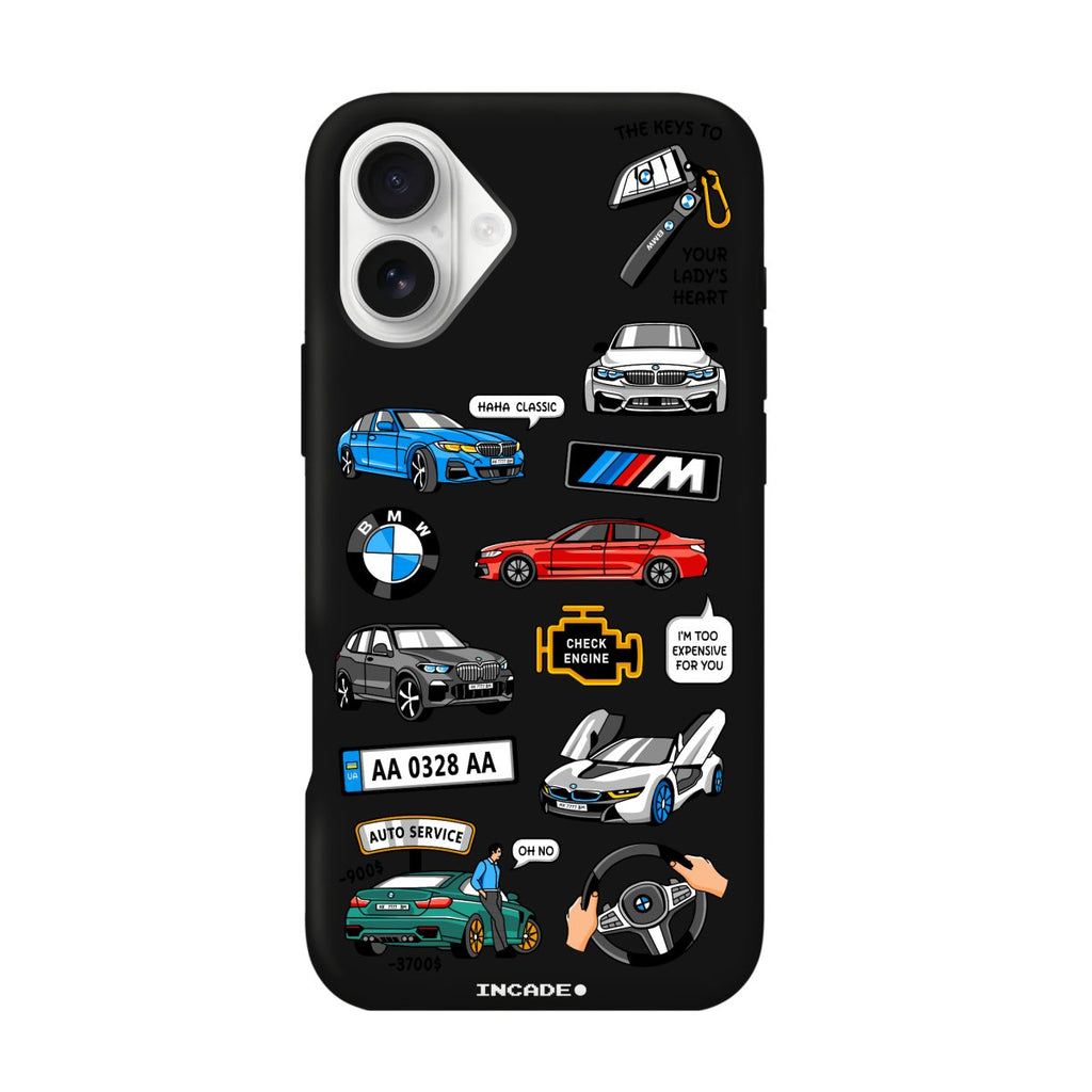 Чохол для iPhone 16 Plus BMW - INCADE