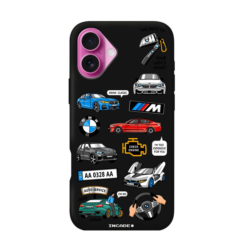 Чохол для iPhone 16 Plus BMW - INCADE