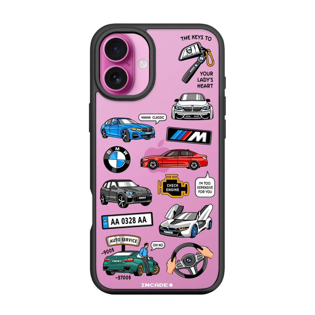 Чохол для iPhone 16 Plus BMW - INCADE