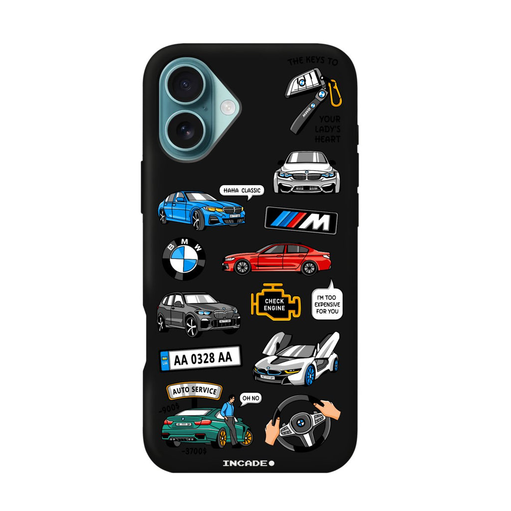 Чохол для iPhone 16 Plus BMW - INCADE
