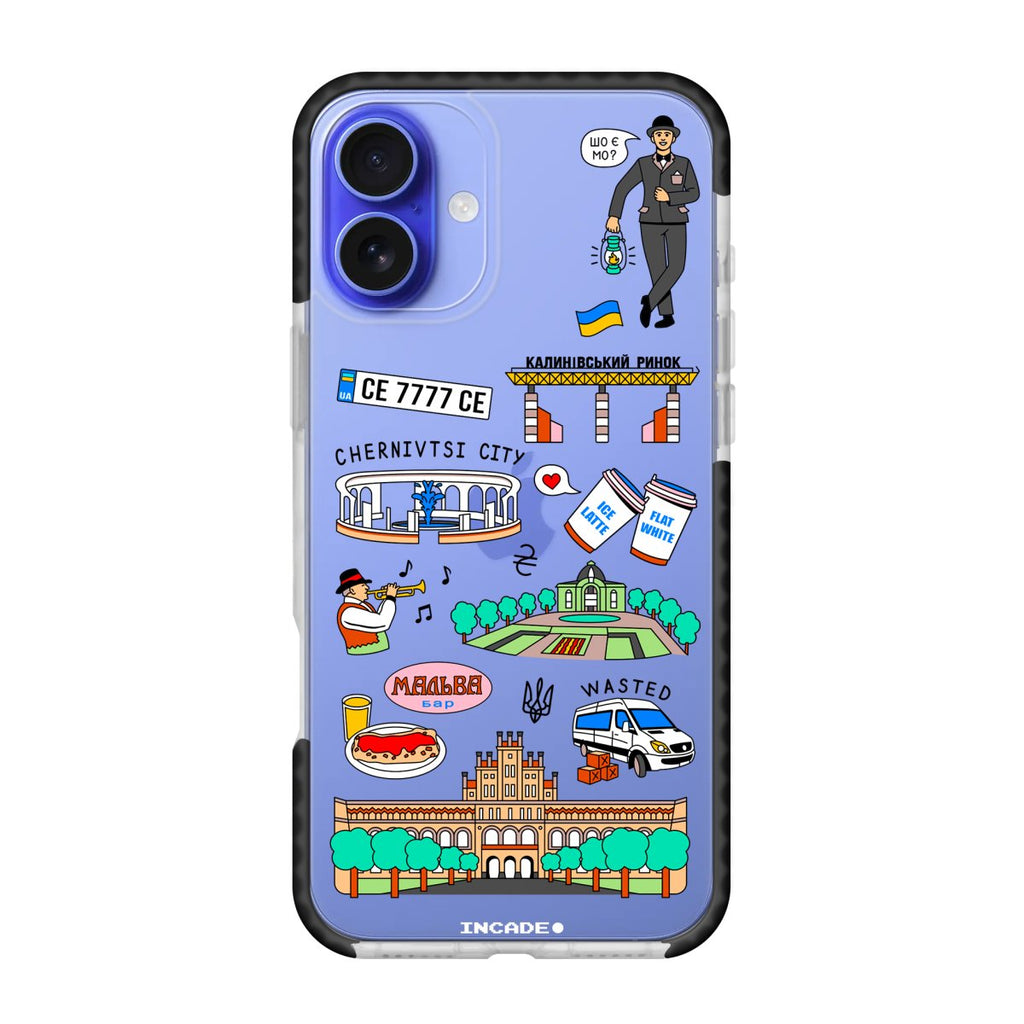 Чохол для iPhone 16 Plus CHERNIVTSI - INCADE