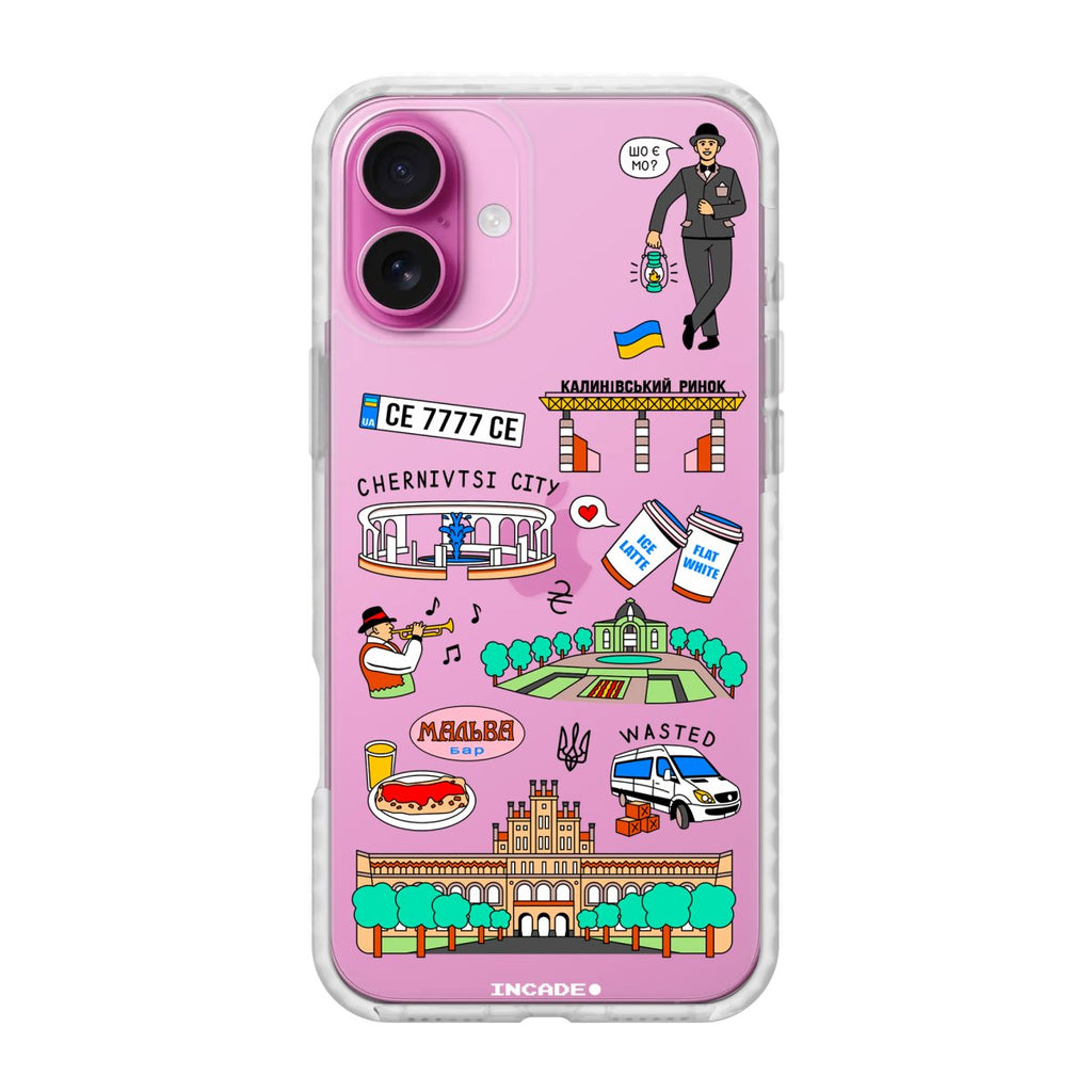 Чохол для iPhone 16 Plus CHERNIVTSI - INCADE