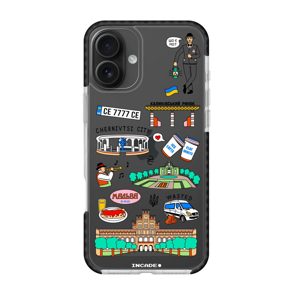 Чохол для iPhone 16 Plus CHERNIVTSI - INCADE