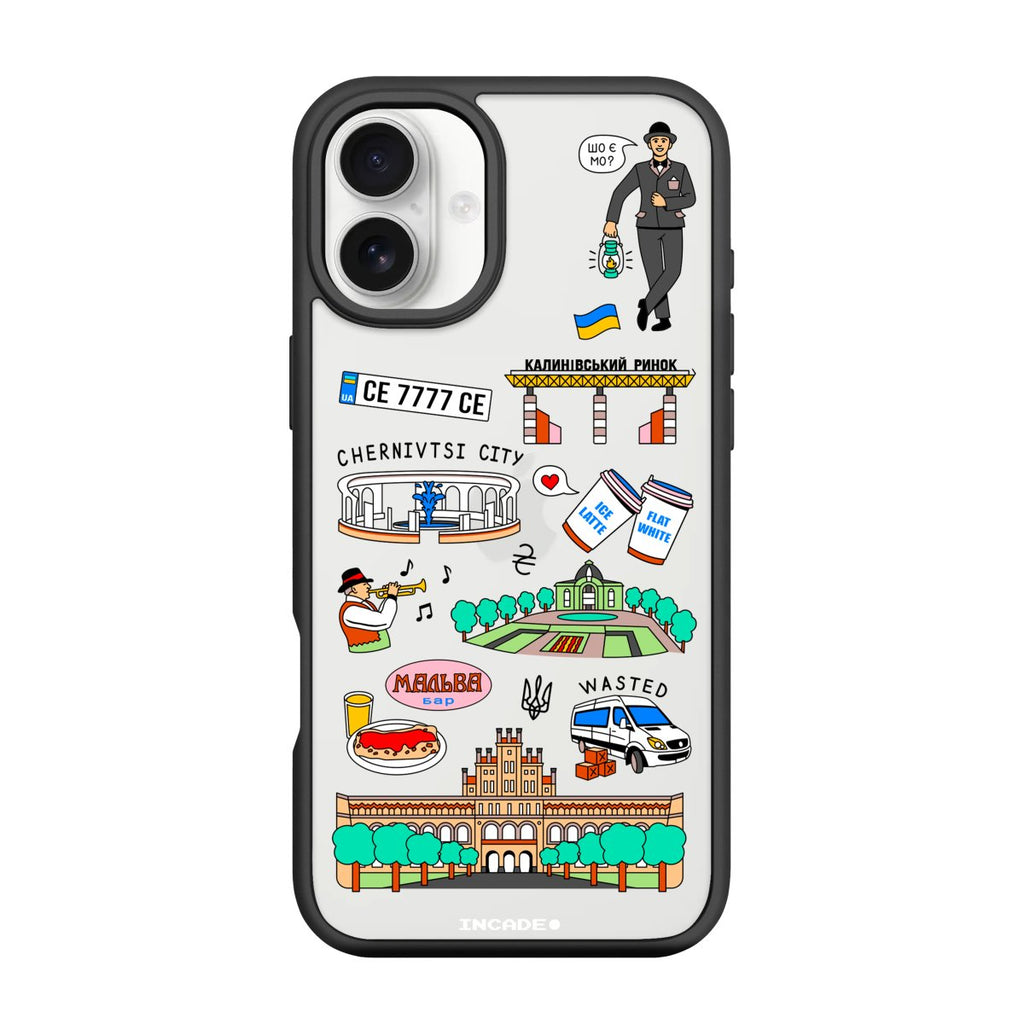 Чохол для iPhone 16 Plus CHERNIVTSI - INCADE