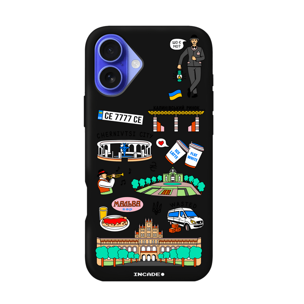 Чохол для iPhone 16 Plus CHERNIVTSI - INCADE